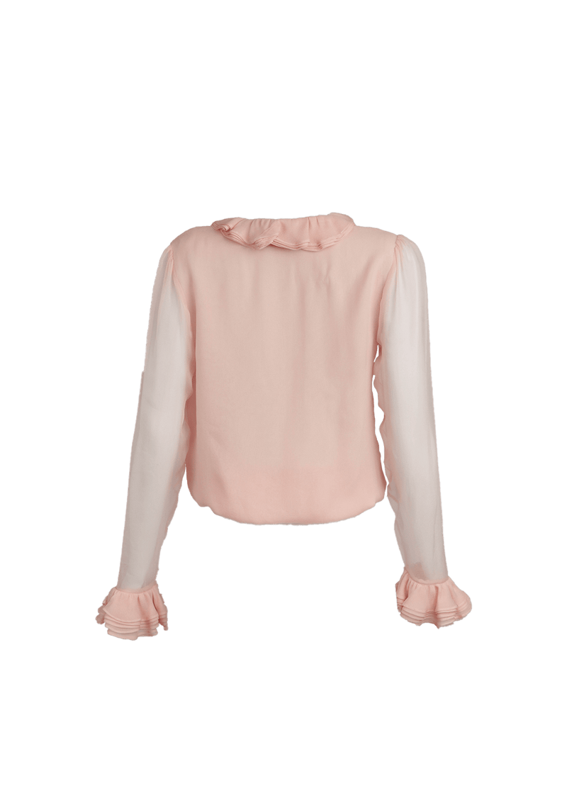 RUFFLE BLOUSE  P