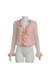 RUFFLE BLOUSE  P