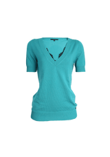 V-NECK SHIRT  M