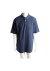 H EMBROIDERED BUTTONED POLO SHIRT  GG