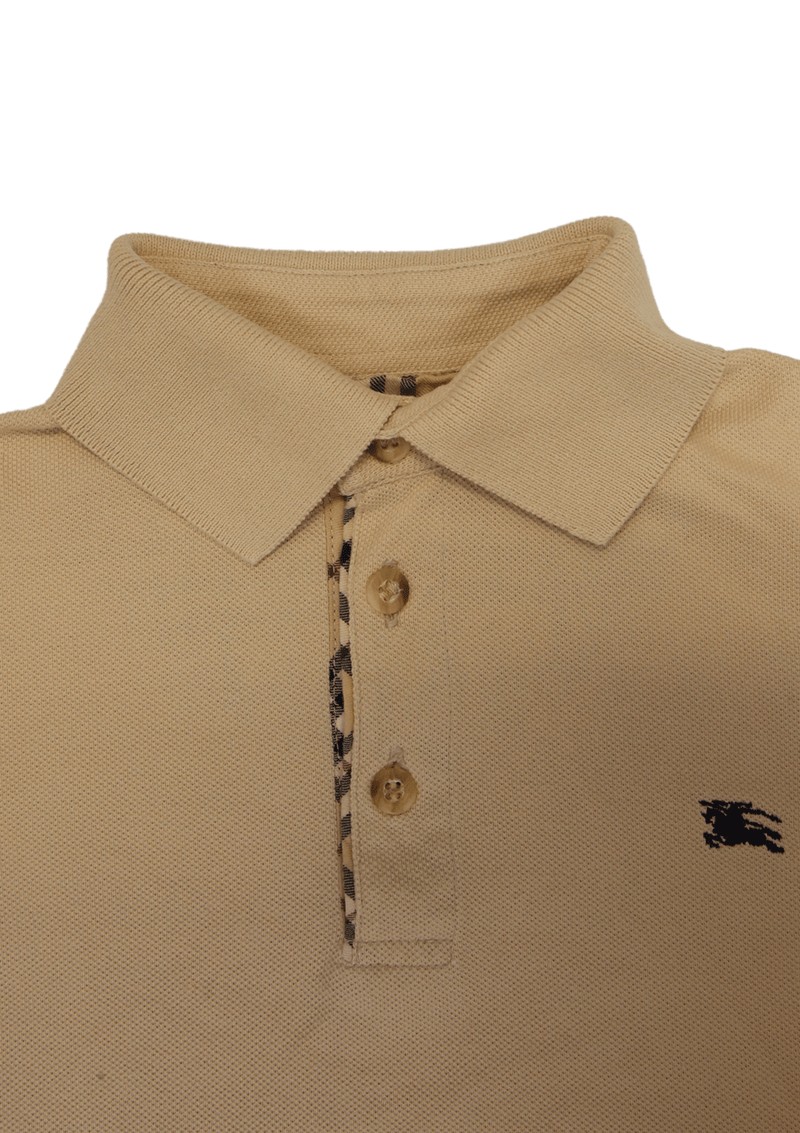 Polo burberry infantil deals