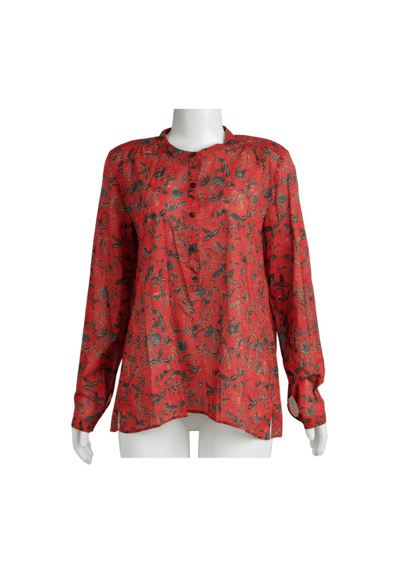 PRINTED BLOUSE 38