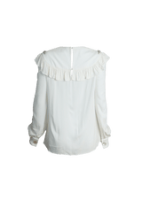 CRYSTAL EMBELLISHMENTS BLOUSE M