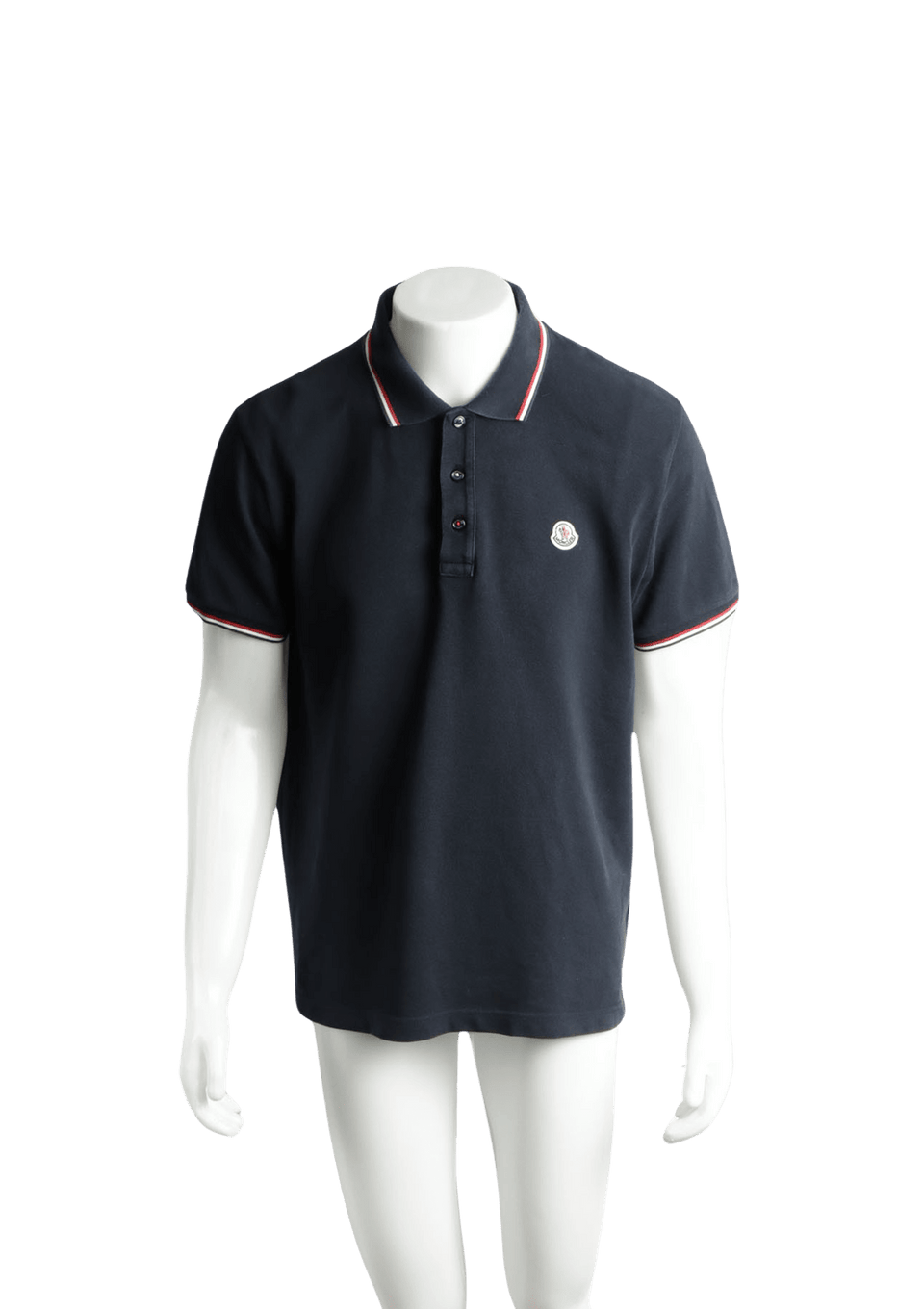 BLUSA MONCLER MANICA POLO SHIRT AZUL G ORIGINAL – Gringa