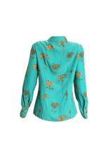 PRINTED LONG SLEEVE BLOUSE 36