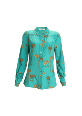 PRINTED LONG SLEEVE BLOUSE 36