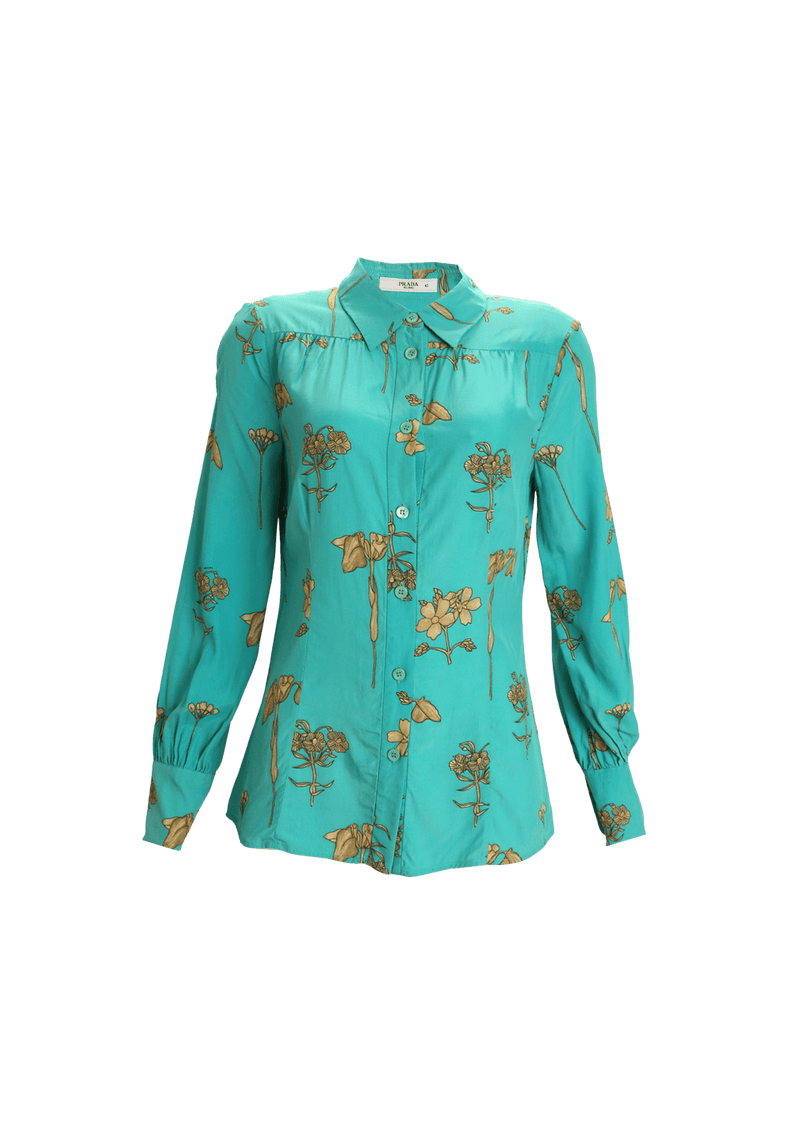 PRINTED LONG SLEEVE BLOUSE 36