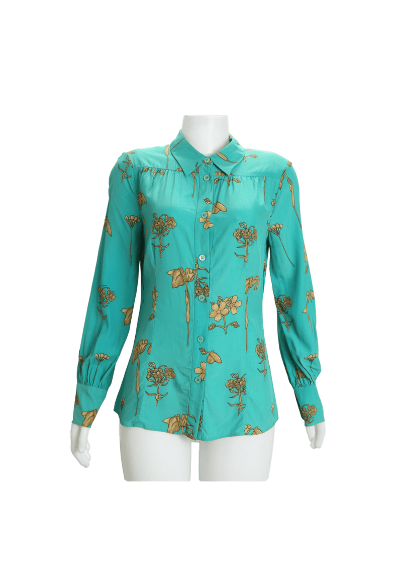 PRINTED LONG SLEEVE BLOUSE 36