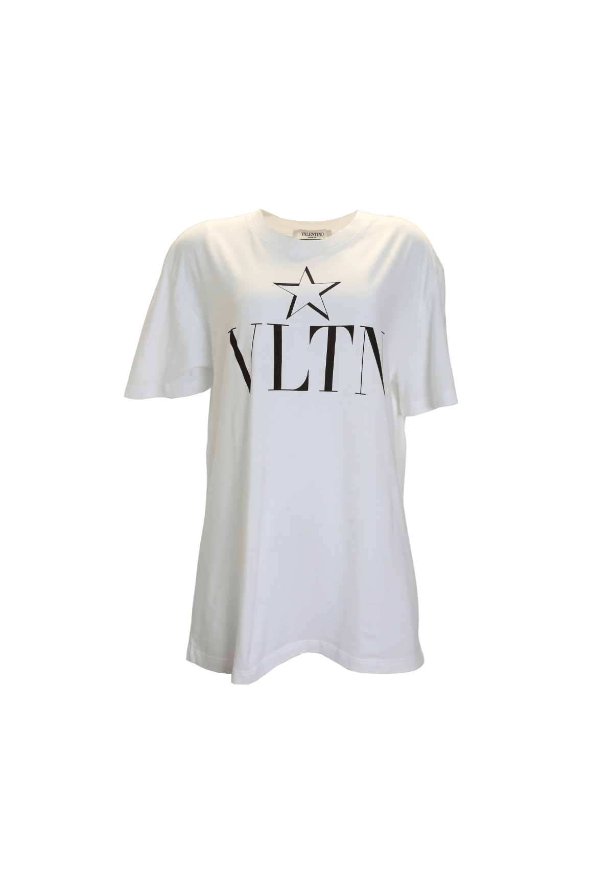VALENTINO VLTN ロゴ Tシャツ ホワイト BLUSA VALENTINO VLTN STAR T-SHIRT M BRANCO ORIGINAL – Gringa