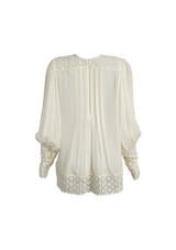 LACE BLOUSE M