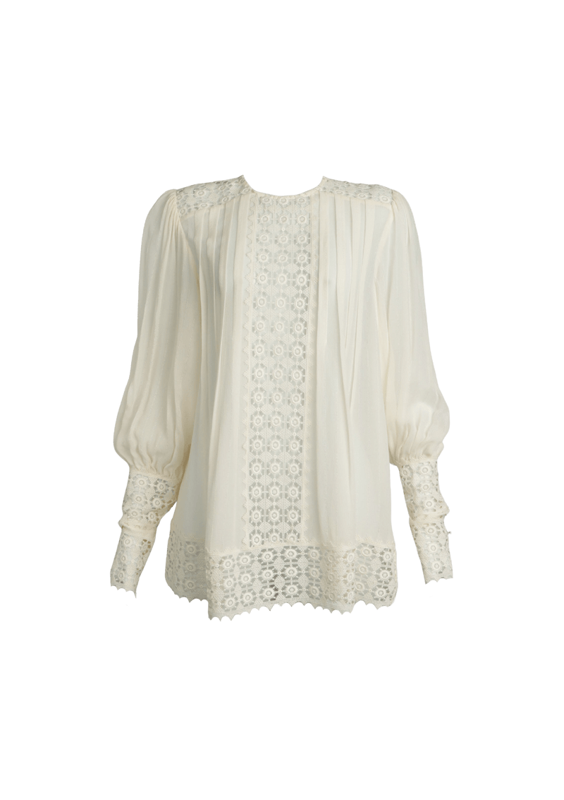 LACE BLOUSE M