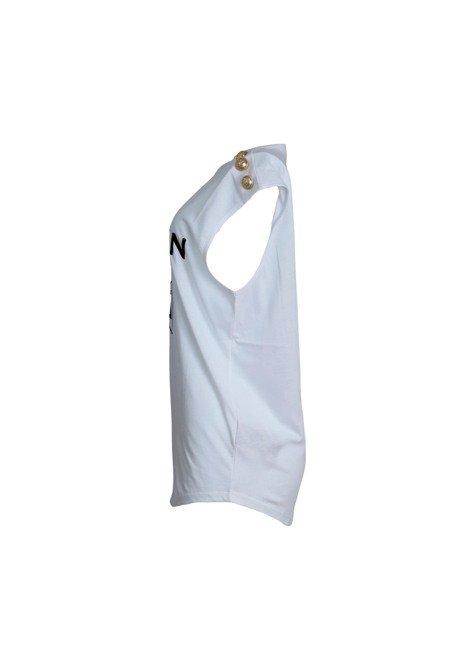 LOGO SLEEVELESS T-SHIRT P