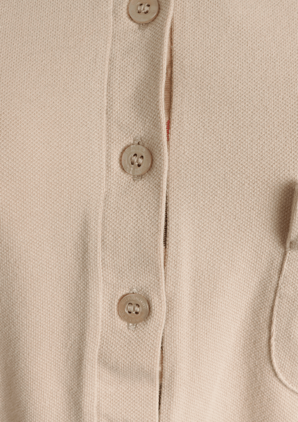LONG SLEEVE POLO SHIRT  M