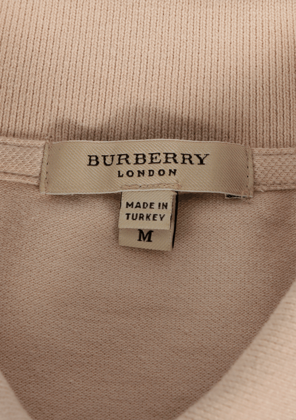 LONG SLEEVE POLO SHIRT  M