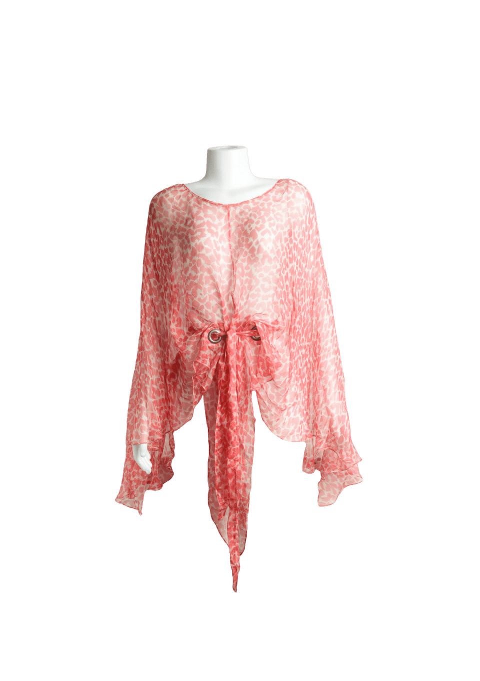 PRINTED BLOUSE M