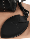 LEATHER STUDDED CLUTCH
