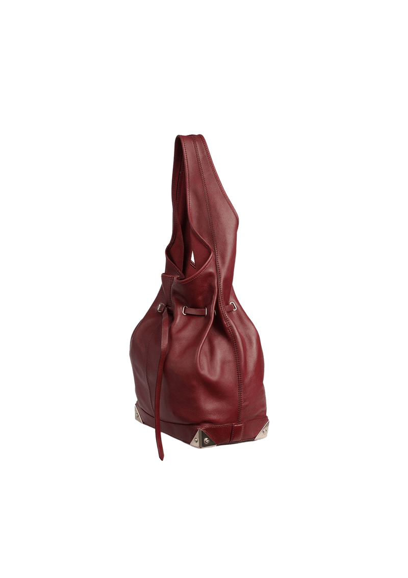 LEATHER SHOULDER BAG