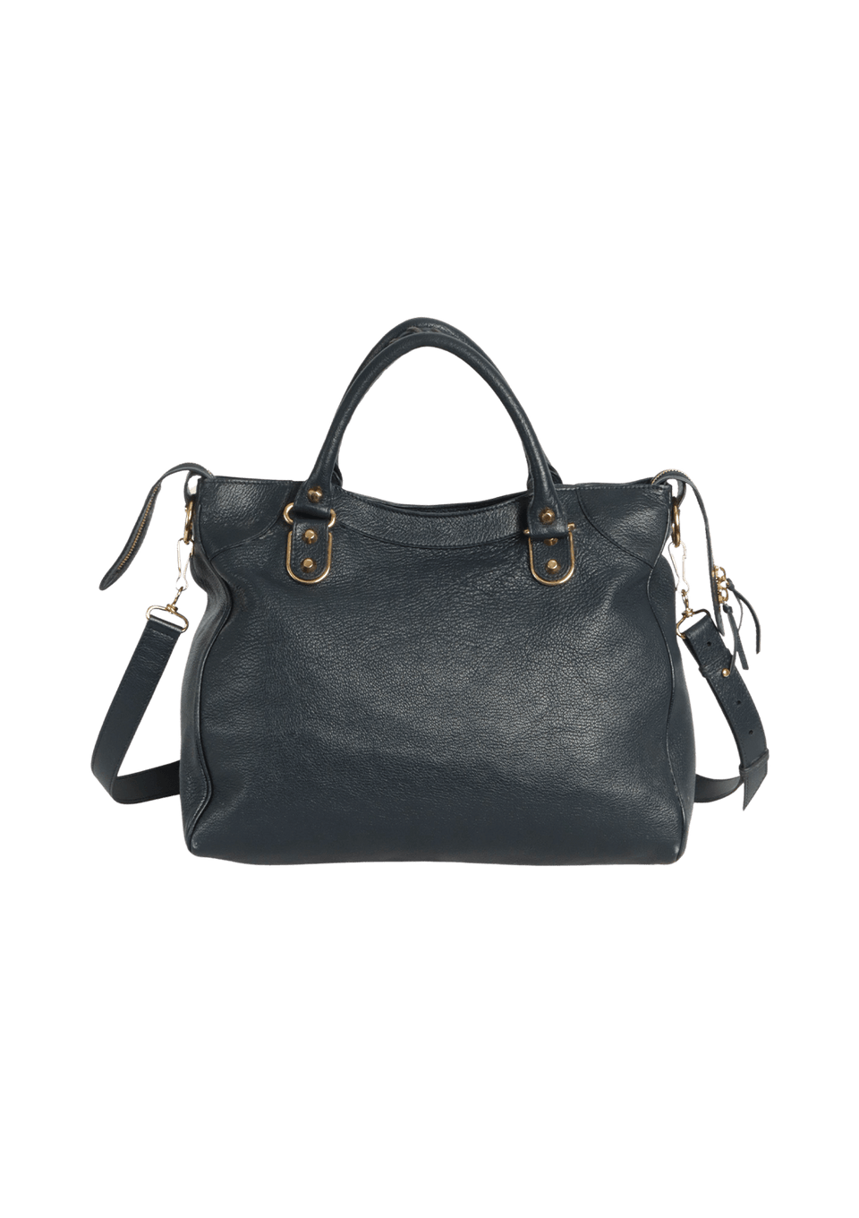 BOLSA BALENCIAGA GIANT 12 METALLIC EDGE VELO BAG AZUL ORIGINAL