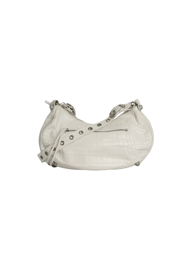 LE CAGOLE S CROCODILE EMBOSSED