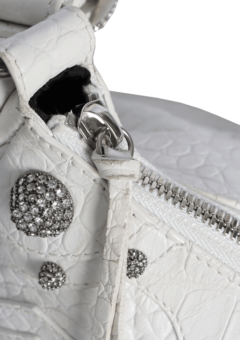 LE CAGOLE S CROCODILE EMBOSSED