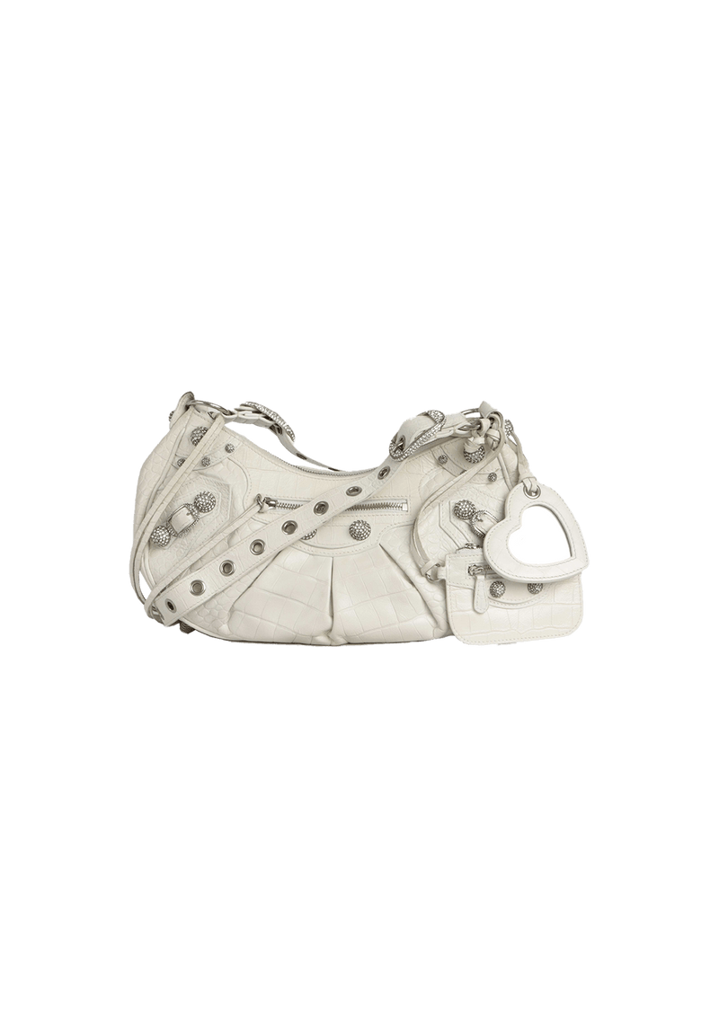 LE CAGOLE S CROCODILE EMBOSSED