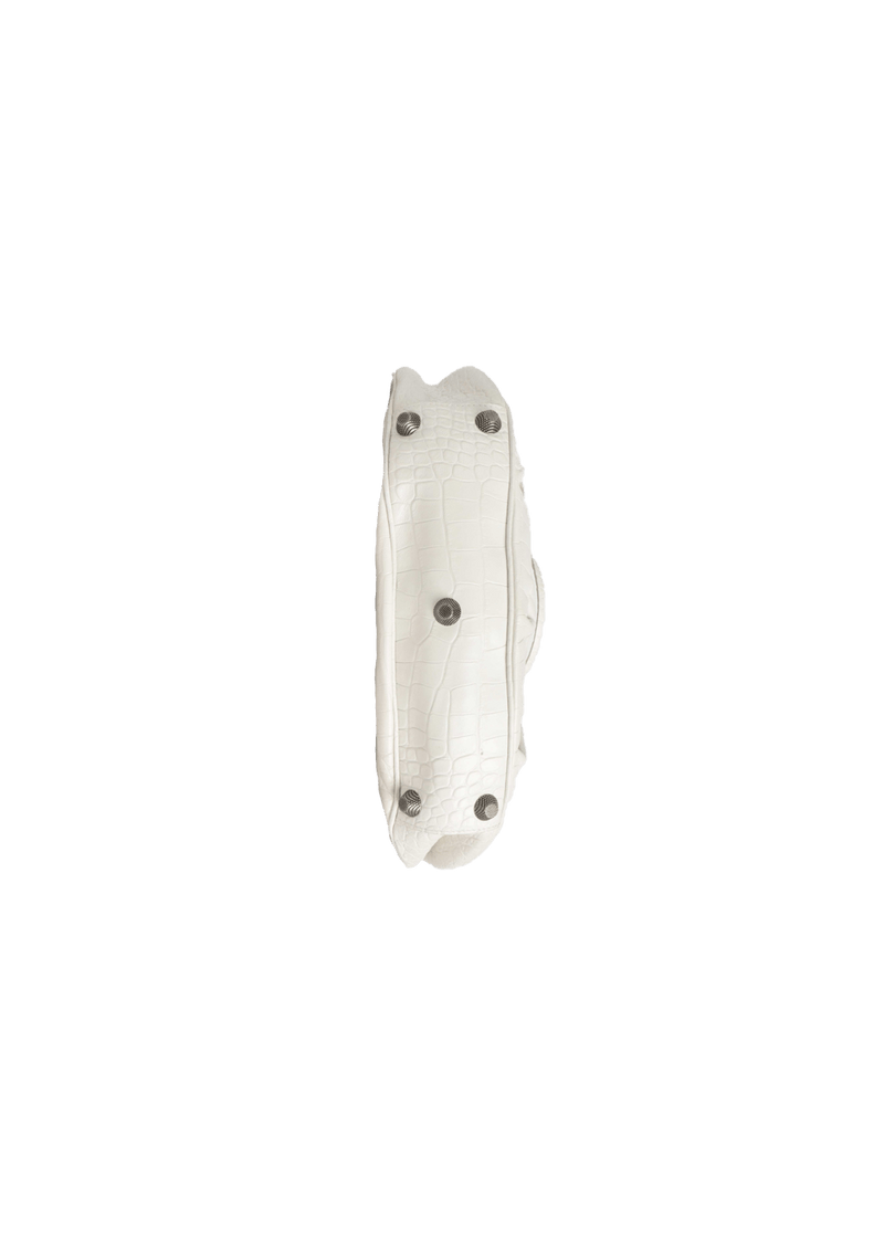 LE CAGOLE S CROCODILE EMBOSSED