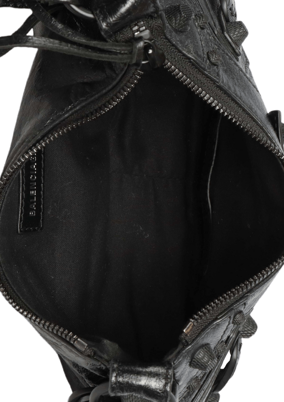 BALENCIAGA ブラックレザー ケース Le cagole BOLSA BALENCIAGA LE CAGOLE XS PRETO ORIGINAL – Gringa