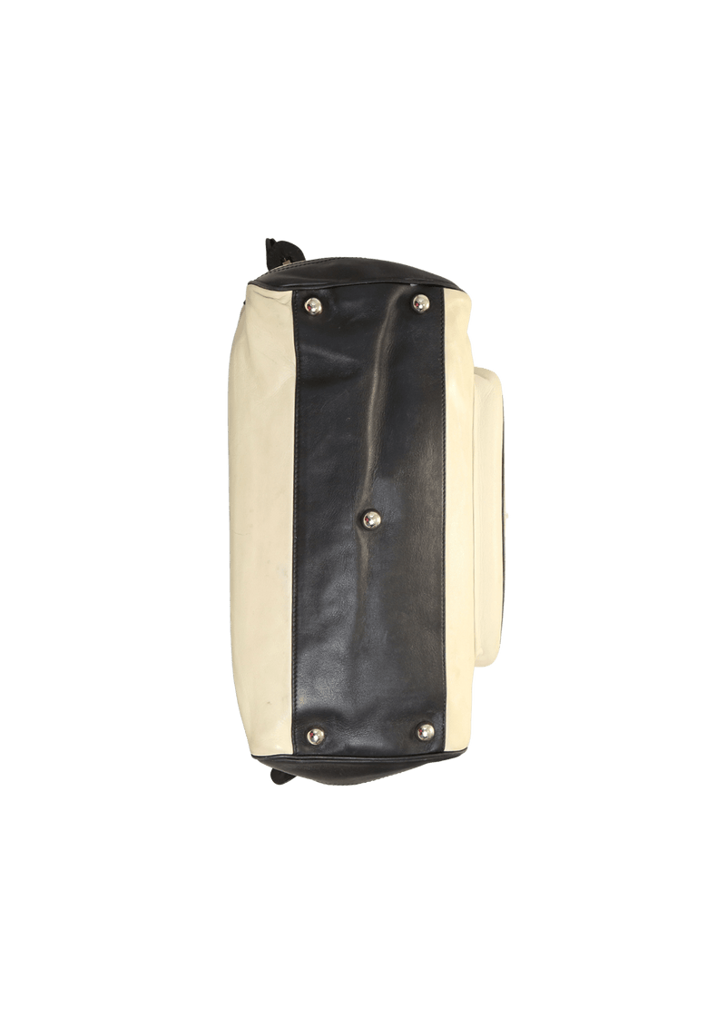 LEATHER HANDLE BAG