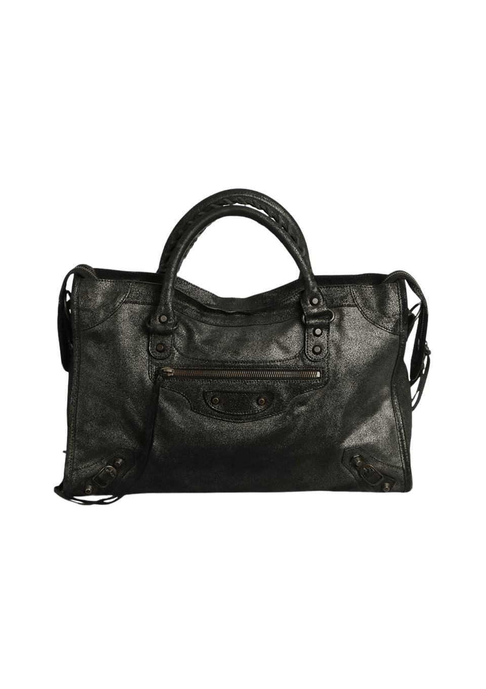 BOLSA BALENCIAGA LIMITED EDITION MOTOCROSS CLASSIC CITY PRETO
