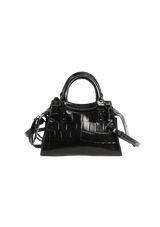 MINI NEO CLASSIC CROCO EMBOSSED BAG