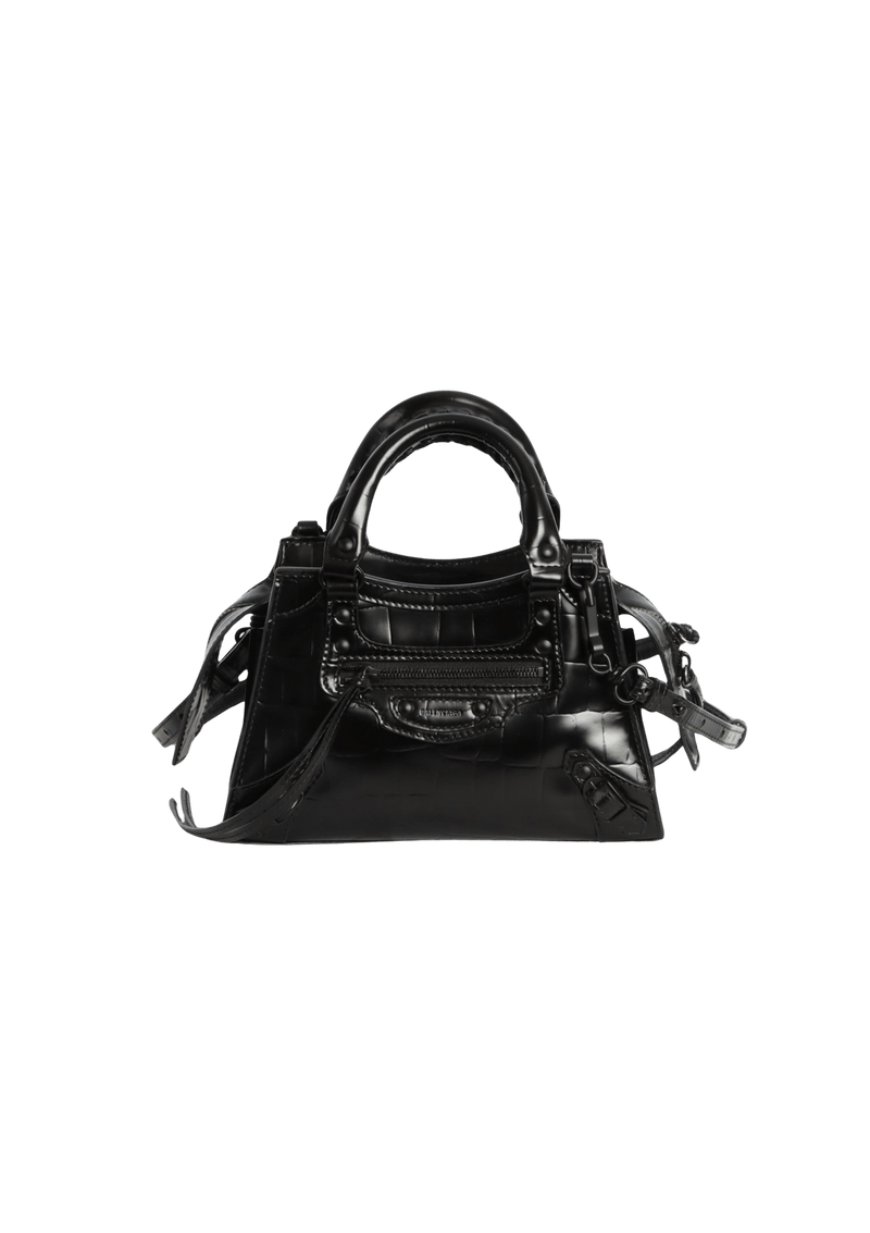 MINI NEO CLASSIC CROCO EMBOSSED BAG