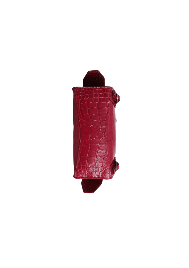 MINI NEO CLASSIC CROCO EMBOSSED BAG