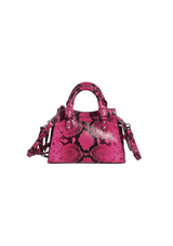 MINI NEO CLASSIC PYTHON EMBOSSED BAG