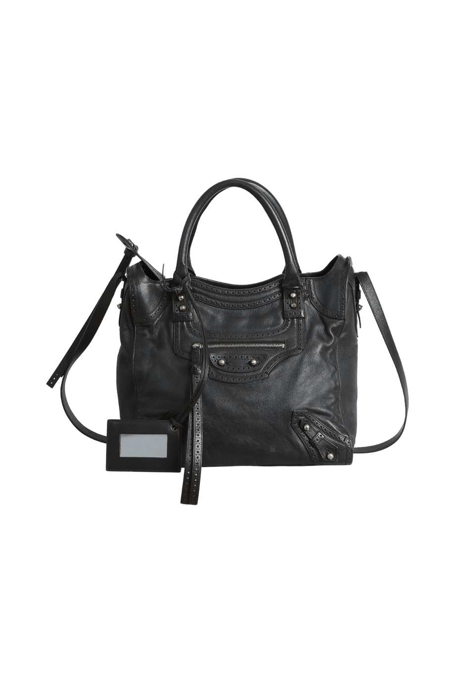 BOLSA BALENCIAGA MOTOCROSS CLASSIC CITY PRETO ORIGINAL – Gringa
