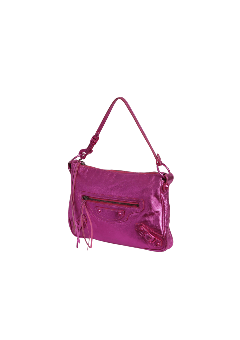 BOLSA BALENCIAGA MOTOCROSS CLASSIC HIP BAG ROSA ORIGINAL – Gringa