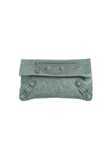 MOTOCROSS COVERED BROGUES CLUTCH