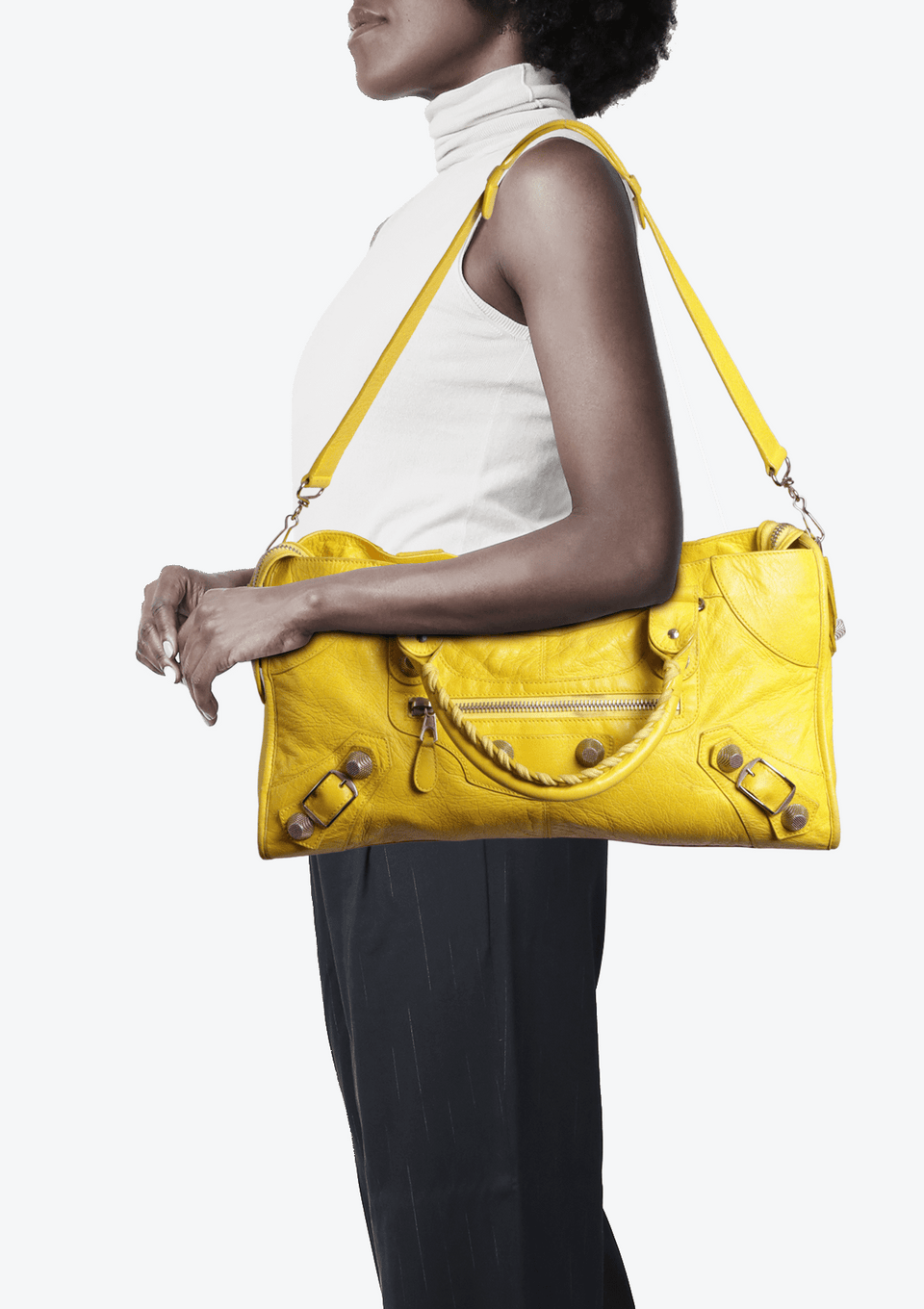 BOLSA BALENCIAGA MOTOCROSS GIANT 21 CITY AMARELO ORIGINAL – Gringa BOLSA BALENCIAGA MOTOCROSS GIANT 21 CITY AMARELO ORIGINAL – Gringa