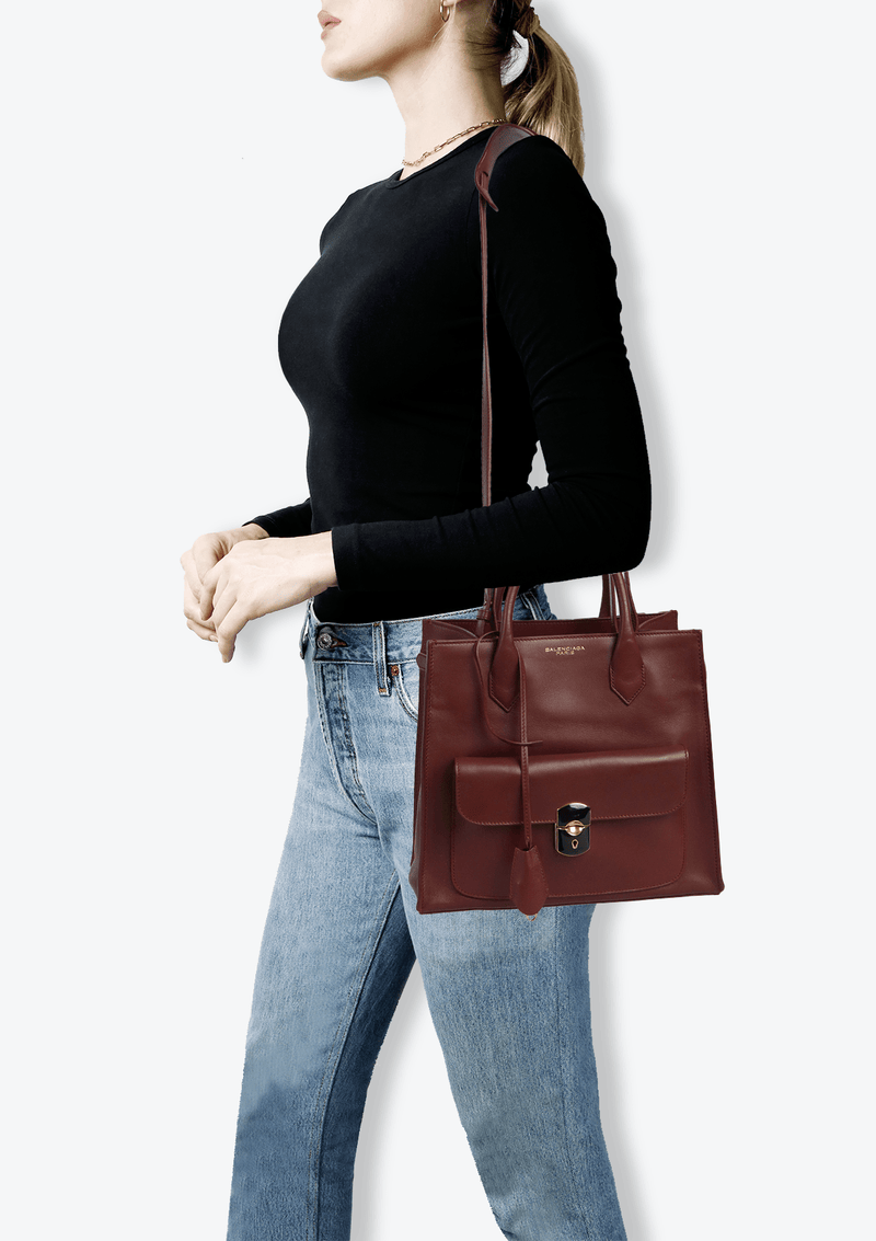 Balenciaga vinho hot sale