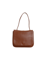 LEATHER FLAP BAG