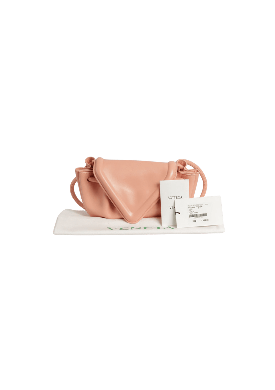 BOLSA BOTTEGA VENETA BEAK SHOULDER BAG ROSA ORIGINAL – Gringa
