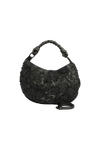 FLOWER APPLIQUE HOBO