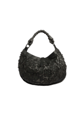 FLOWER APPLIQUE HOBO