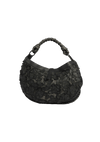 FLOWER APPLIQUE HOBO
