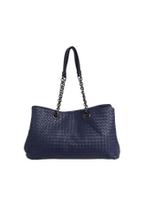 INTRECCIATO DOUBLE CHAIN TOTE