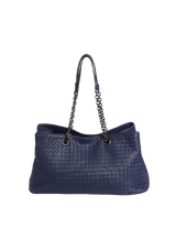 INTRECCIATO DOUBLE CHAIN TOTE