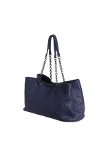 INTRECCIATO DOUBLE CHAIN TOTE