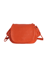 INTRECCIATO FLAP MESSENGER BAG