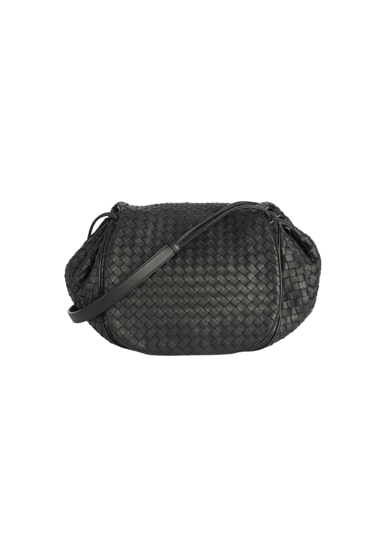 INTRECCIATO FLAP MESSENGER BAG