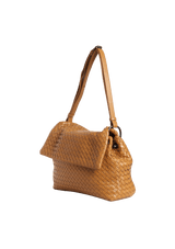 INTRECCIATO FLAP SHOULDER BAG