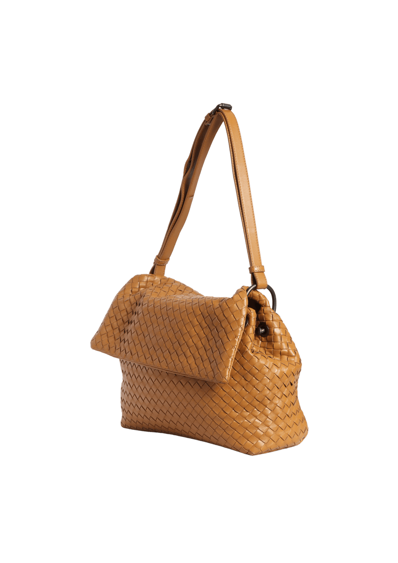 INTRECCIATO FLAP SHOULDER BAG